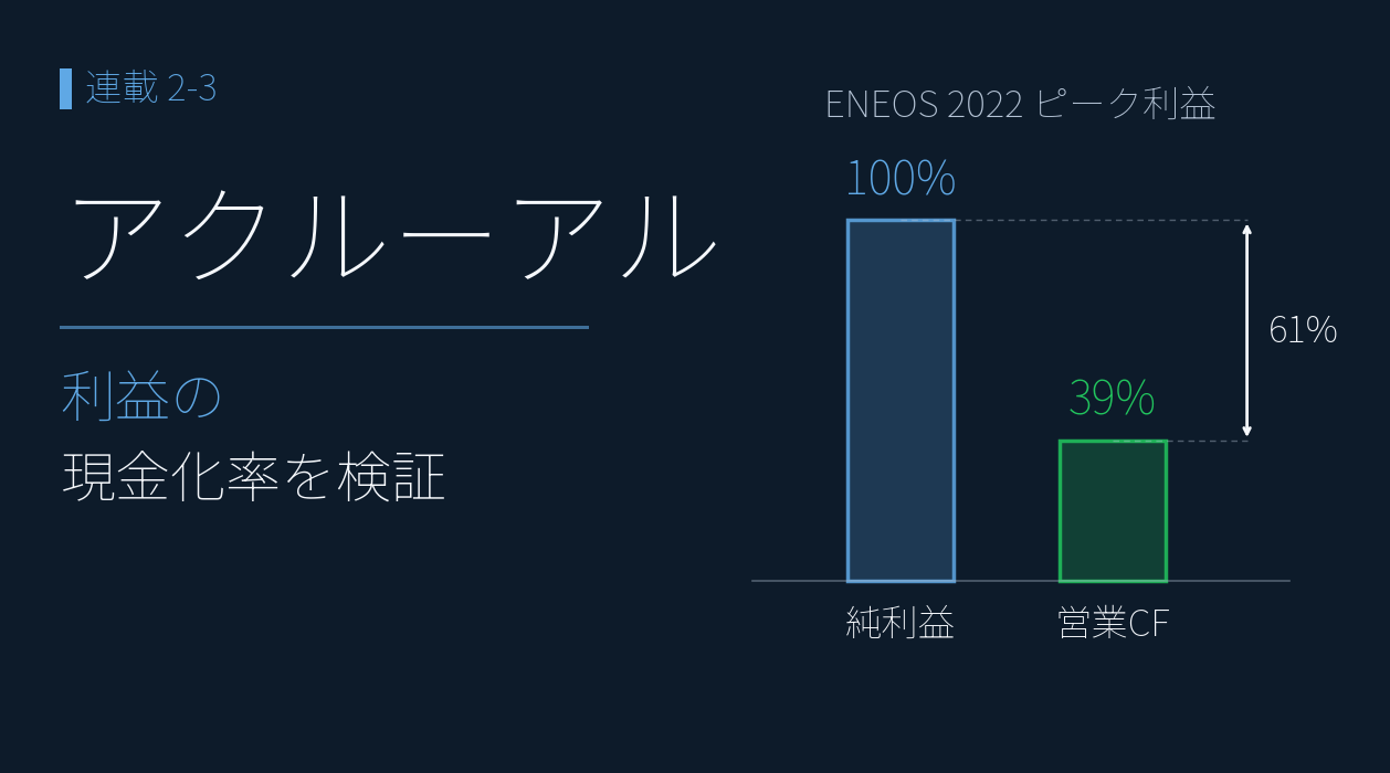 アクルーアル分析